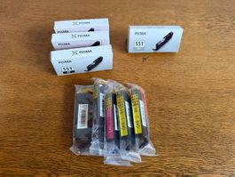 Druckerpatronen CLI-551 für Canon Pixma MG7550