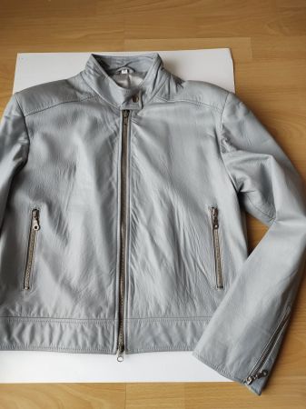 Lederjacke im Bikerstyle- Grösse S