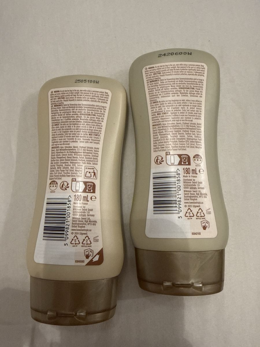 Protezione solare: Hawaiian Tropic Sonnenlotion SPF 50 – Nuovo (secondo la descrizione) da Horgen venduto da sim_ksn9 1
