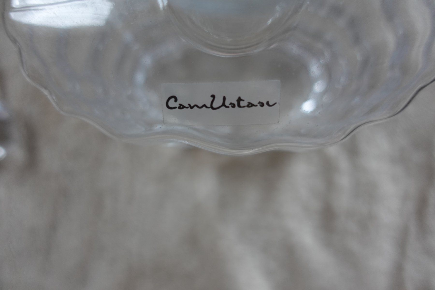 Karaffen: 1 schöne Glas Karaffe mit Deckel – Gebraucht aus rorschach von Babsi64 5