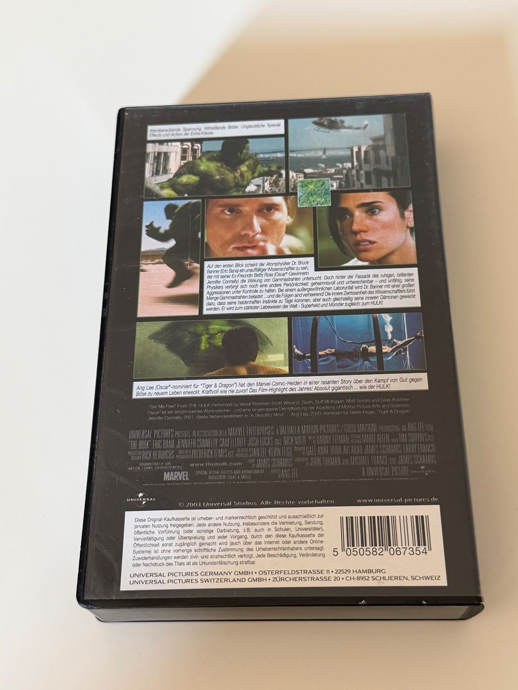 Tutti i VHS: Hulk VHS – Usato da Altstätten SG venduto da sheamus 1