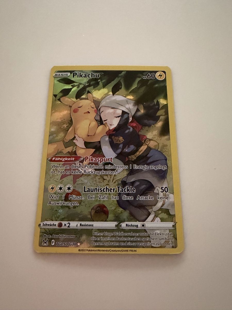 Pokémon Sammelbilder & Trading cards: Pokemon Pikachu TG05/TG30 – Neu (gemäss Beschreibung) aus Grossaffoltern von david_f