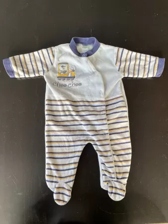 FIRST SMILE Pyjama pour Bébé Locomotive