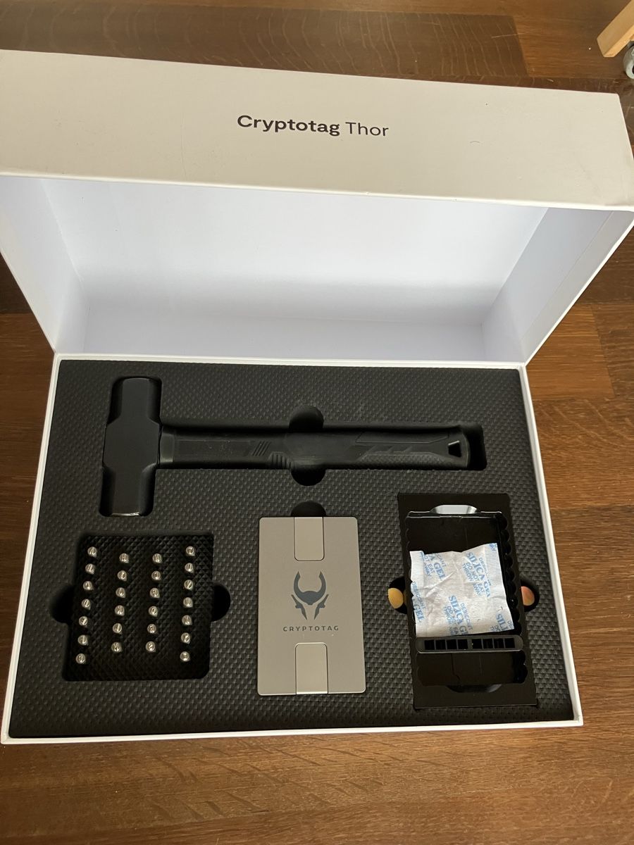 Dischi rigidi: Cryptotag Thor Starter Kid, Crypto Wallet – Nuovo e nell'imballaggio originale da Unterstammheim venduto da dbo_5dgb 1