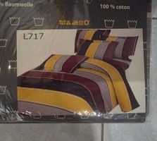 2 parures de lit - 100% coton - 160x210 + 65x100  - Neufs
