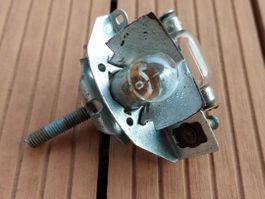 Vespa GS Birnenhalter Reflektor Schwanenhals Rücklicht