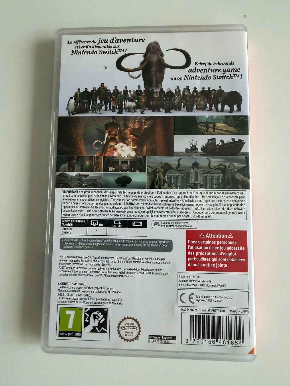 Nintendo Spiele: Nintendo Switch Spiel - Syberia – Gebraucht aus ARISDORF von evez4 1