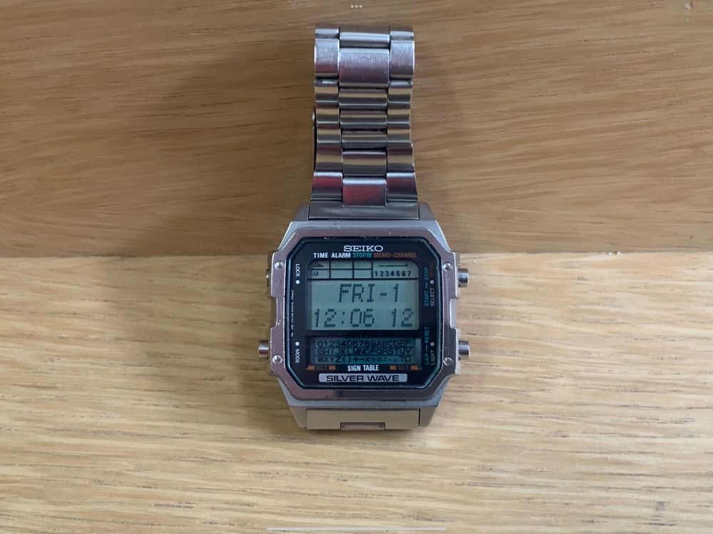 Seiko Watch Memory Digital Rare D409-5030 vintage | Kaufen auf Ricardo