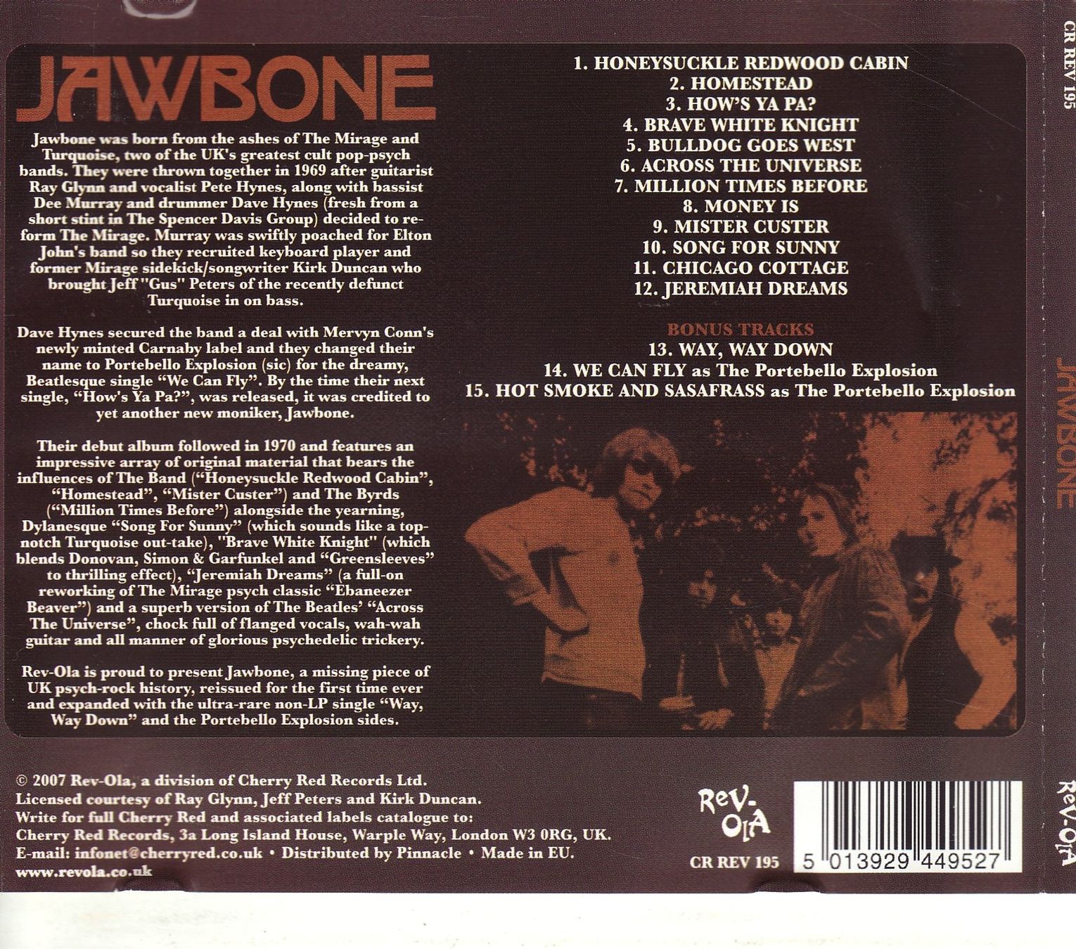 CDs: Jawbone Jawbone – Neu (gemäss Beschreibung) aus Boussens von catfood01 1