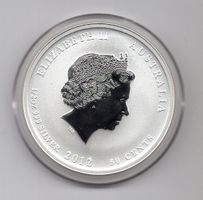 (574) Australien, ½ Unze, 2012, Year of the Dragon stgl