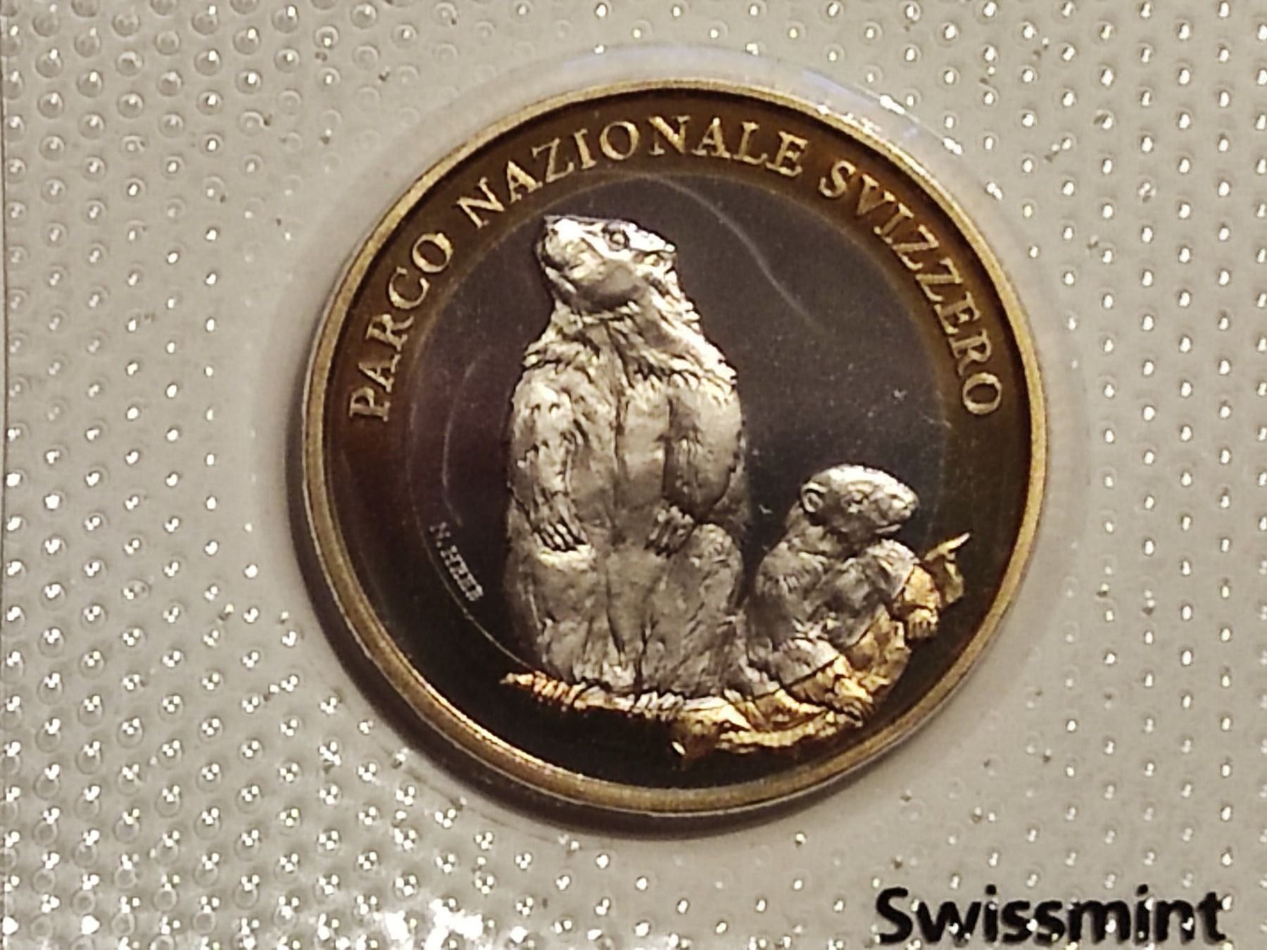Tutti le monete: 10 Franken Murmeli 2010 /  marmotte/neu – Nuovo e nell'imballaggio originale da Laufen venduto da Sunjupite7