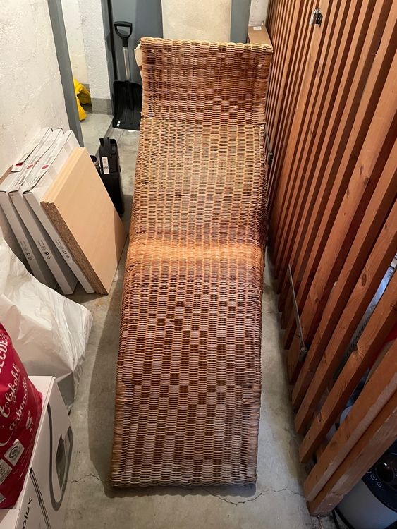 Ikea Rattan Liegestuhl Kaufen auf Ricardo