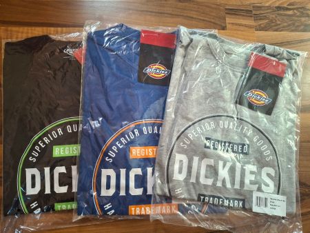 3x Dickies T-Shirt Gr. S (100% Baumwolle)
