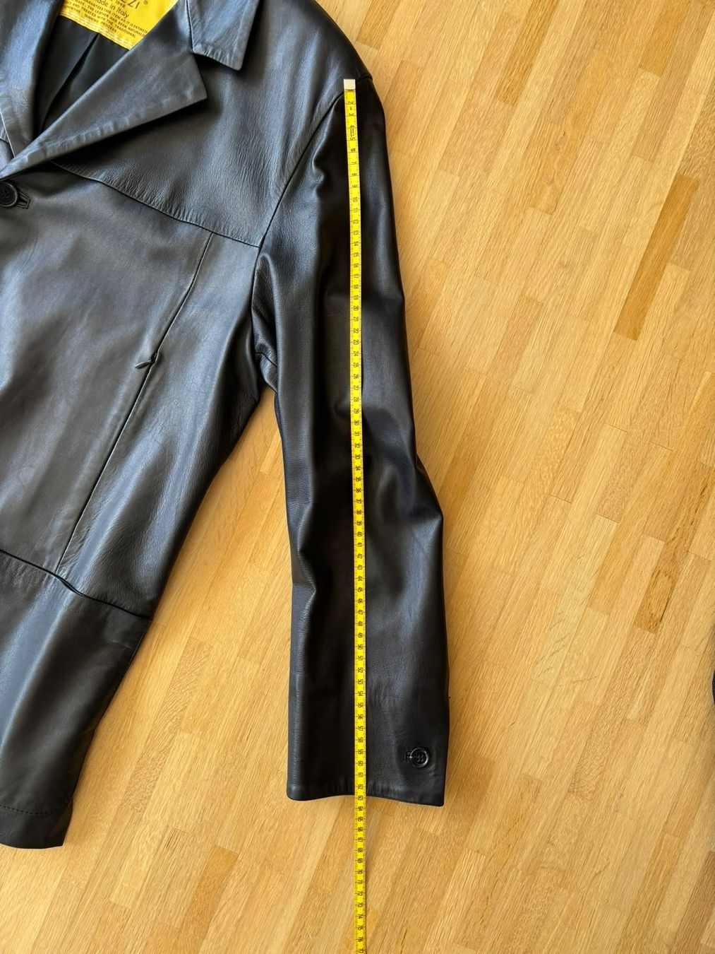 Giacche: Peruzzi VIntage Lederjacke schwarz, Grösse L – Usato da Kriens venduto da Na_Ro 4