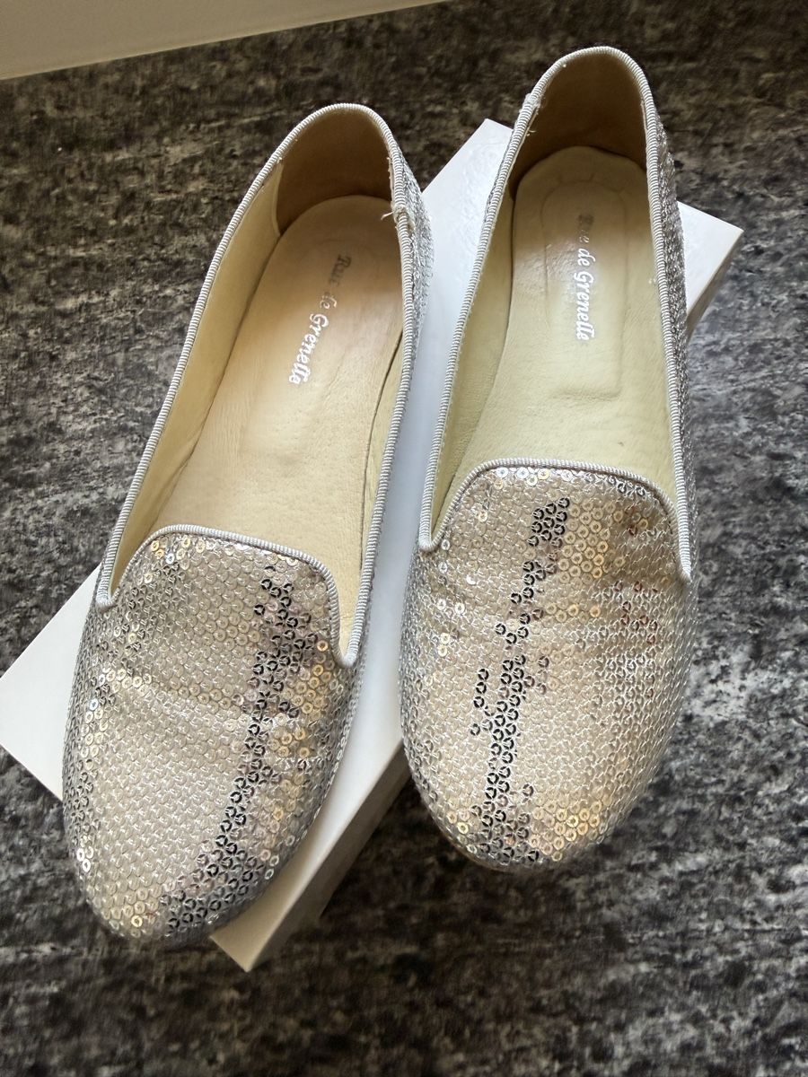 Chaussures femmes: Scarpe / Schue/Argento, Numero 38 – D'occasion à Roveredo GR par ang_cc9l