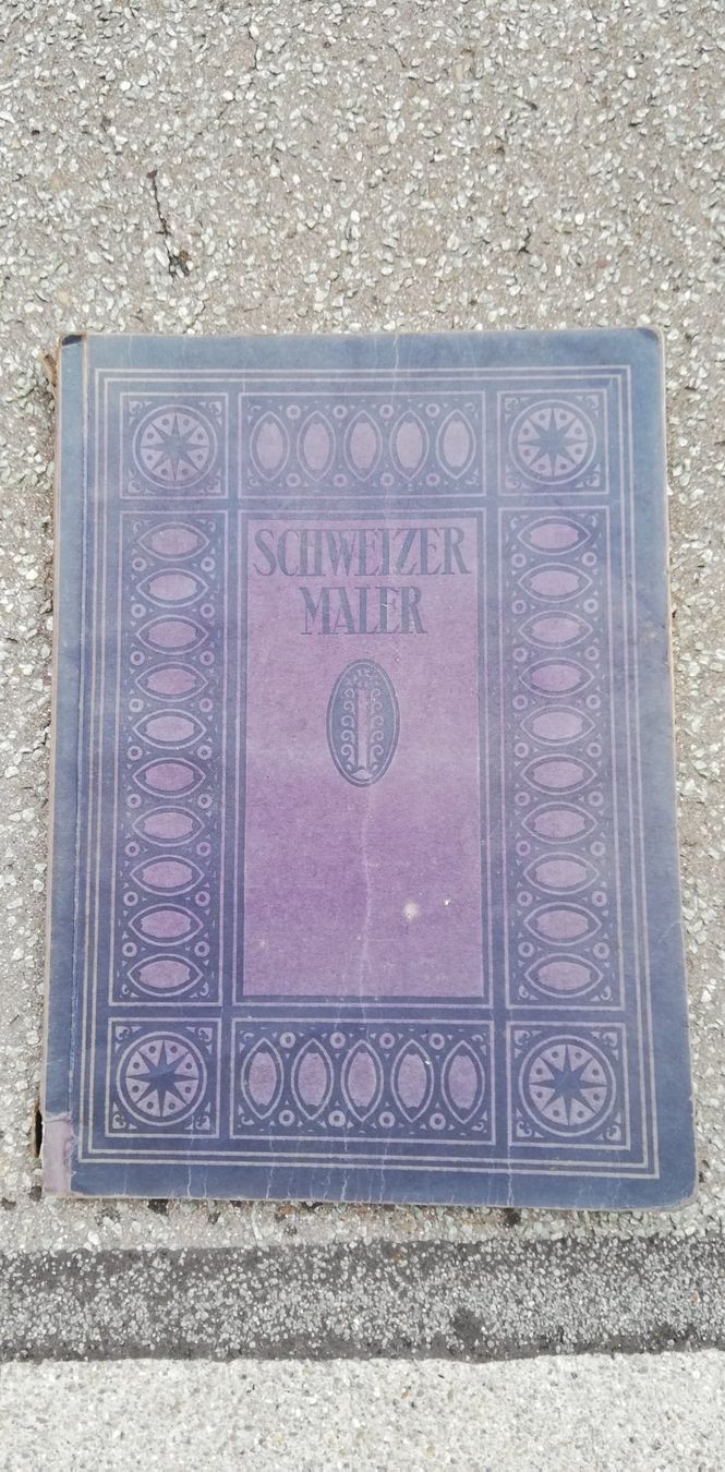 Bücher: Buch von 1913: Schweizer Maler – Gebraucht aus Thun von Matthias72