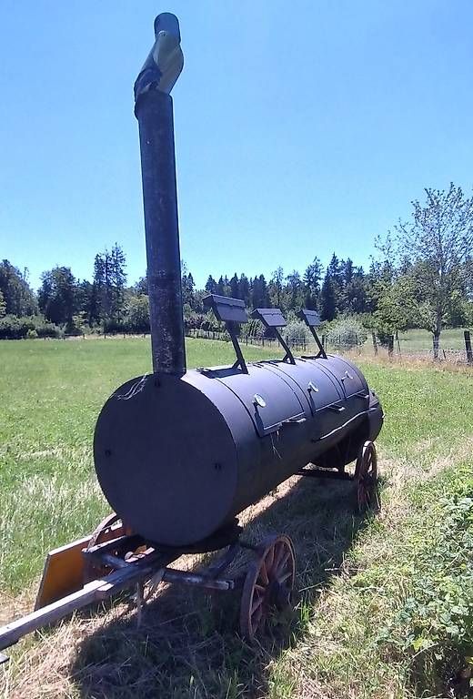 Griglie: Grosser Oklahoma Grill/Smoker – Usato da Oetwil am See venduto da rog_v6xh