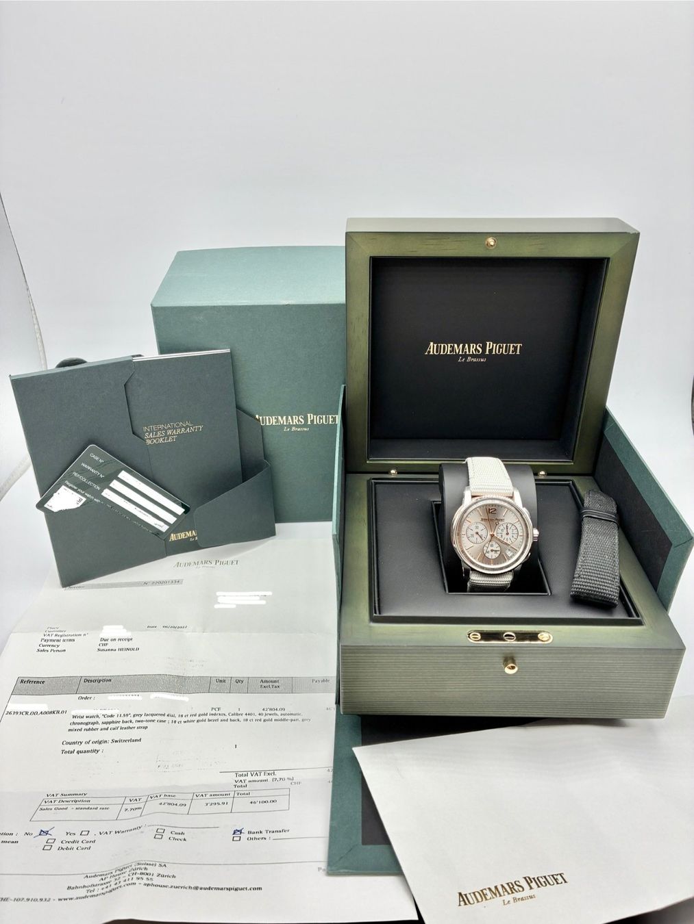 Audemars Piguet Orologi: Audemars Piguet Code 11.59 Chronograph Chronograph New – Usato da Lugano venduto da Superstudiolugano 6