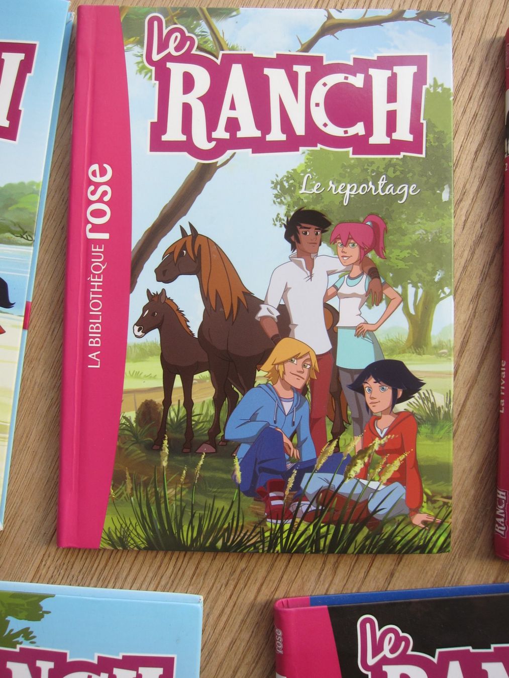 Libri: Livres de la bibliothèque rose: - Le Ranch – Usato da Marin-Epagnier venduto da nic_clc6 4