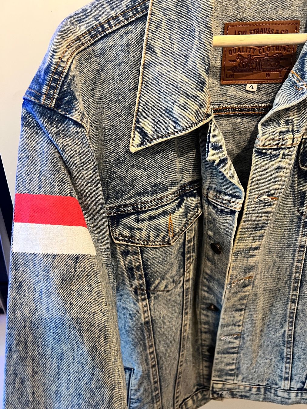 Levi's Giacche: Sasuke Uchicha Jacke (Levis custom made) – Usato da Luchsingen venduto da Hans-Maulwurf 2