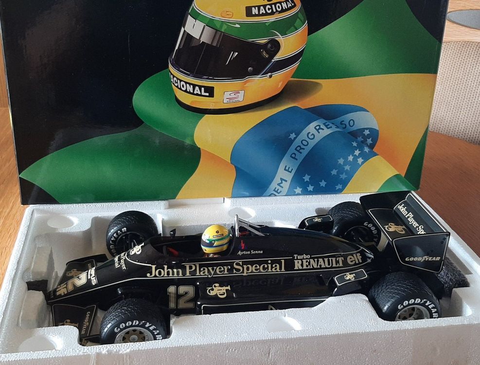 Lotus 97T Renault F1 1985 Ayrton Senna Minichamps 1:12 | Kaufen