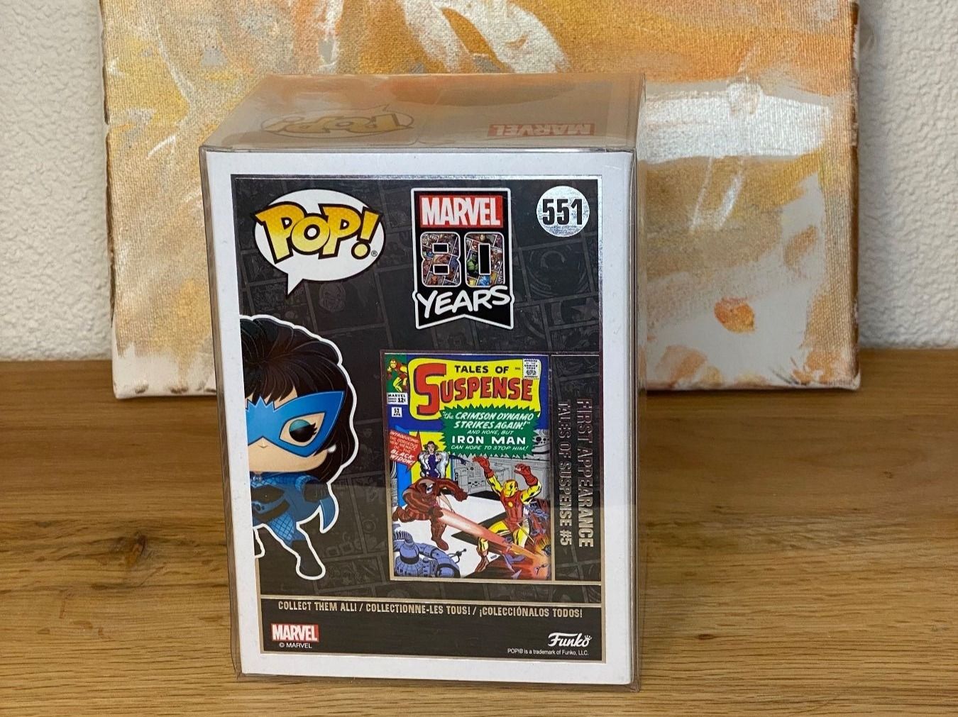 Funko Statuette: Funko Pop - Marvel - 80 Years - Black Widow #551 – Nuovo e nell'imballaggio originale da Oensingen venduto da CSCollectors 1