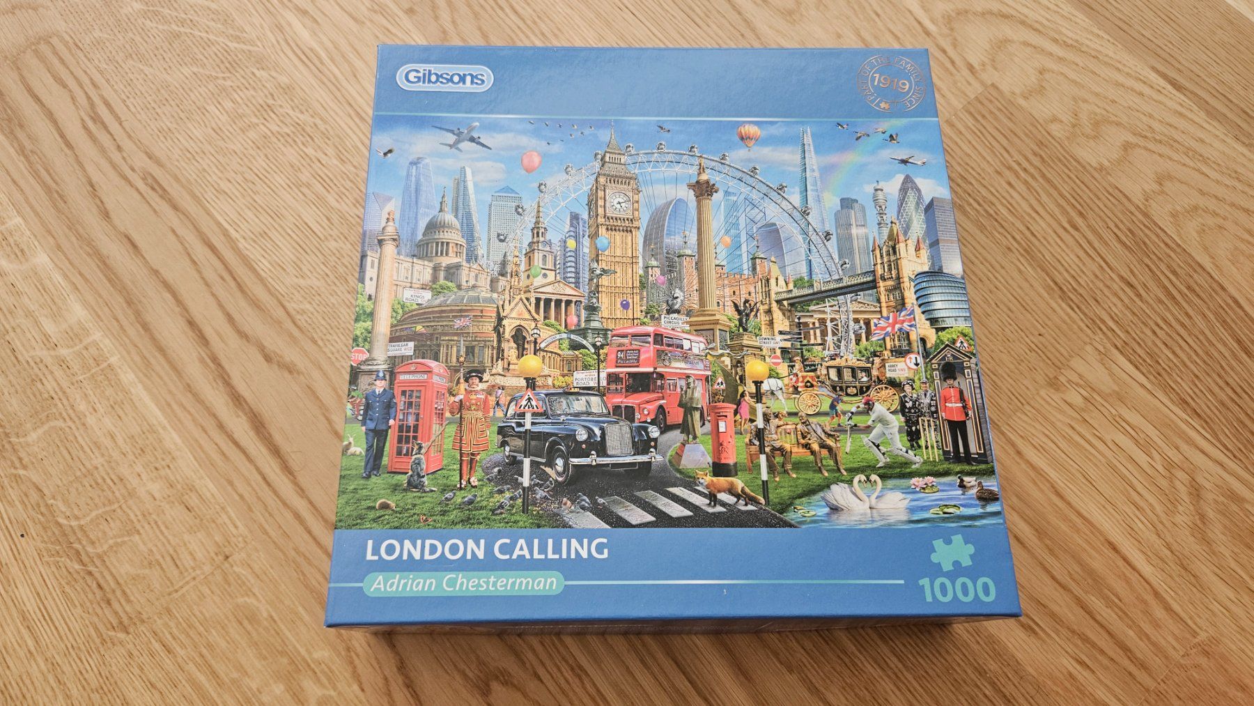 Puzzles: Gibson London Puzzle – Neu und originalverpackt aus Thun von parkmaster3004