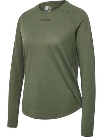 Hummel Hmlmt Vanja T-Shirt L/S - deep lichen green (Grös...