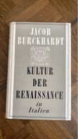 Buch Jacob Burckhardt Kultur der Renaissance in Italien