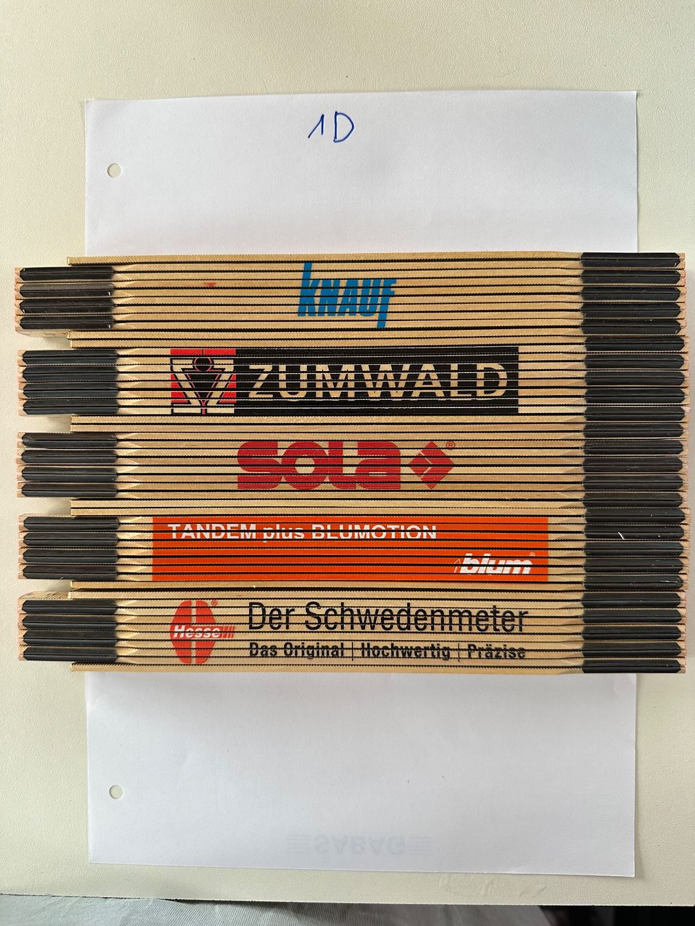 Alle Werkzeuge: 5 Schwedenmeter 1D – Neu (gemäss Beschreibung) aus Büsserach von Nikbo
