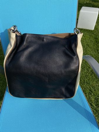 Navyboot Handtasche dreifarbig