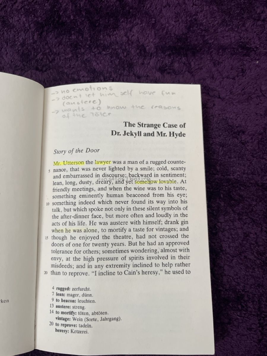 Bücher: Dr. Jekyll and Mr. Hyde von Robert Louis Stevenson – Gebraucht aus Seuzach von i_22 2
