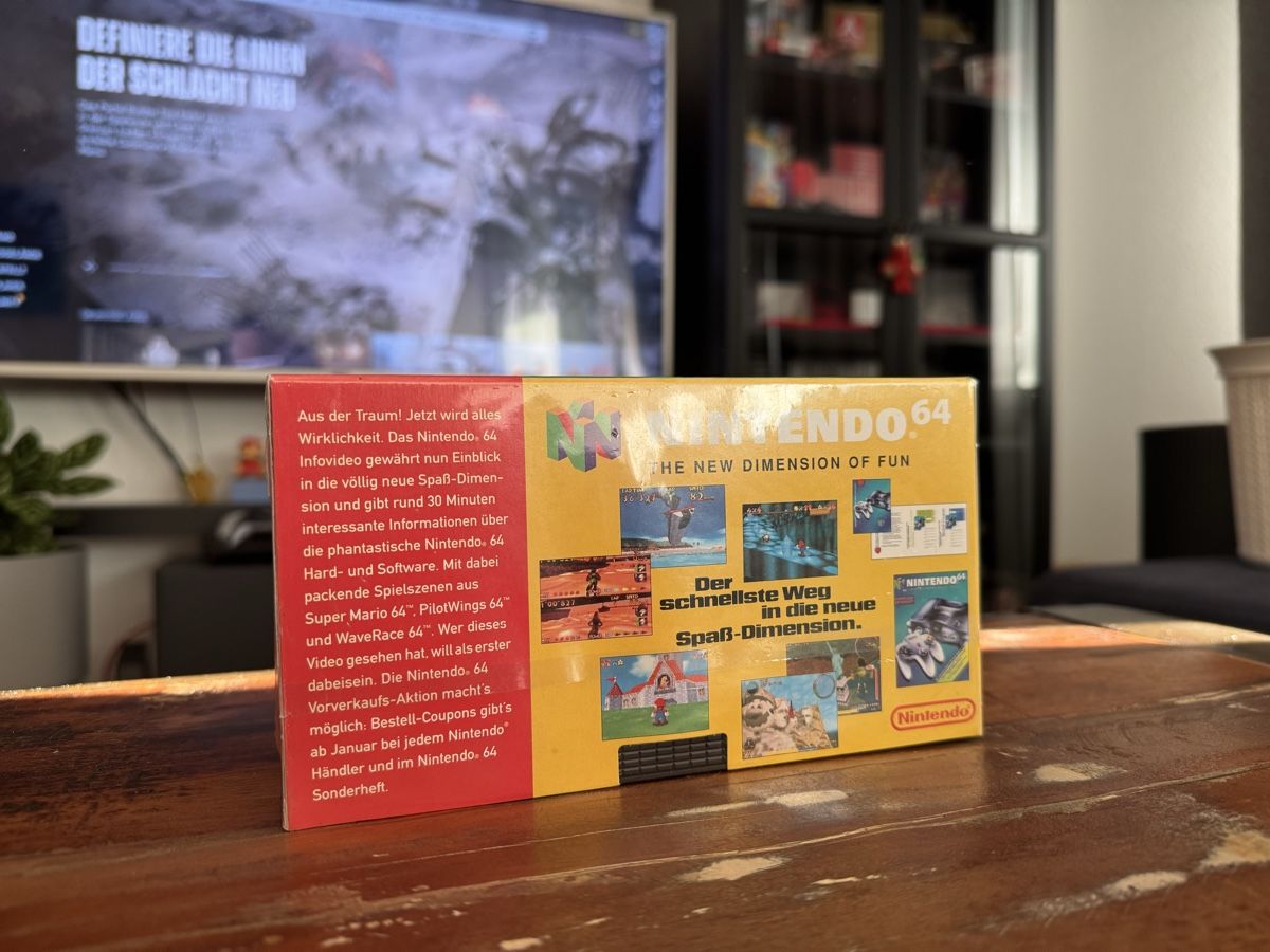 Tutti i VHS: Neu Nintendo 64 Promo VHS – Nuovo e nell'imballaggio originale da Brugg AG venduto da jac_qw5s 1