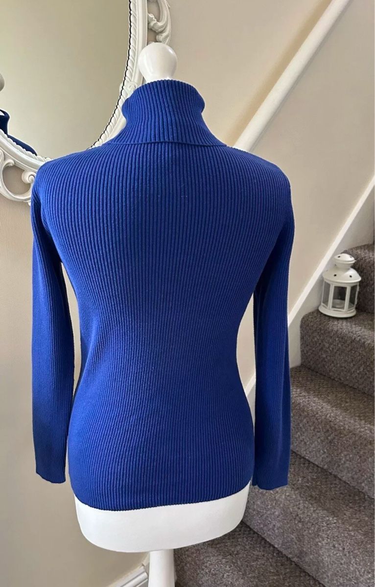 Ralph Lauren Maglioni & Felpe: Ralph Lauren Blue Roll Neck Pullover – Nuovo (secondo la descrizione) da Horgen venduto da lme_8kj7 3