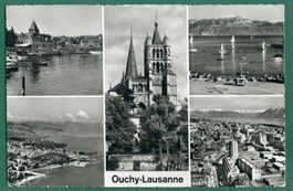 Ouchy-Lausanne, 5 Ansichten, 1960, gelaufen