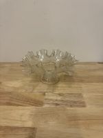 Schöne Früchte Schale aus Glas 