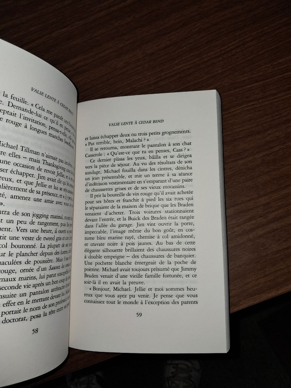 Libri: Valse lente a cedar bend – Usato da Le locle venduto da juliensaran 2