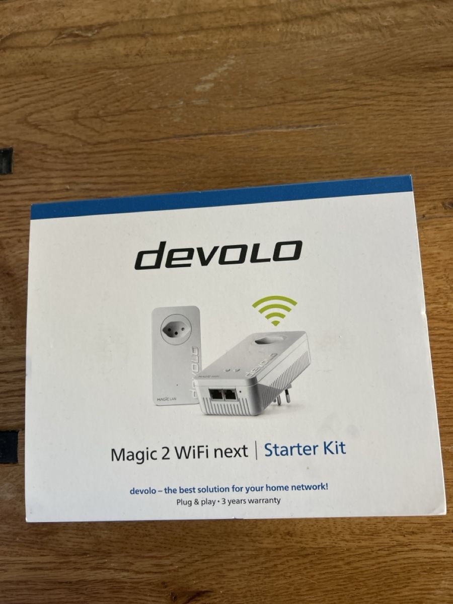 Devolo WiFi: Devolo Magic 2 WiFi next Starter Kit Powerline neu – Nuovo e nell'imballaggio originale da Büren an der Aare venduto da Gulf5