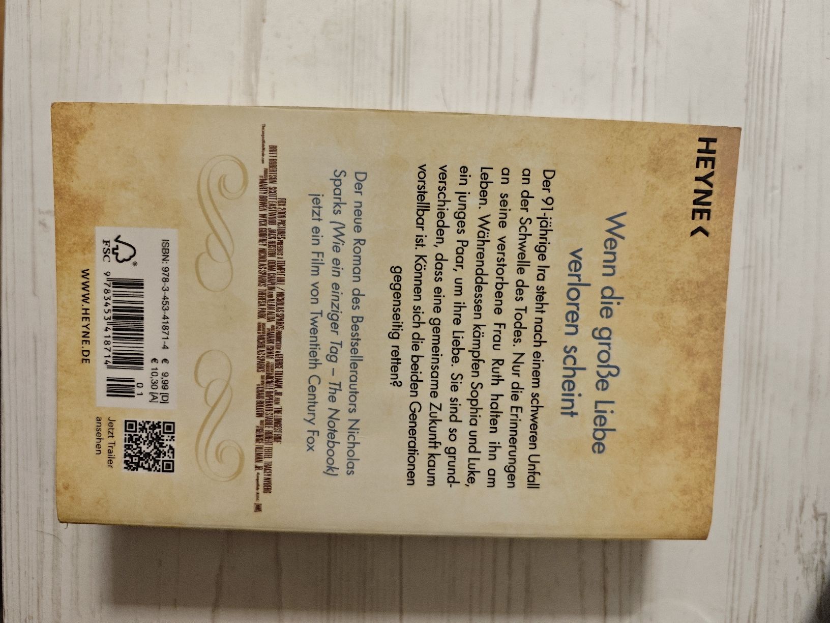 Libri: Nicholas Sparks Kein Ort Ohne Dich – Usato da Bergdietikon venduto da Marshmallowa 3