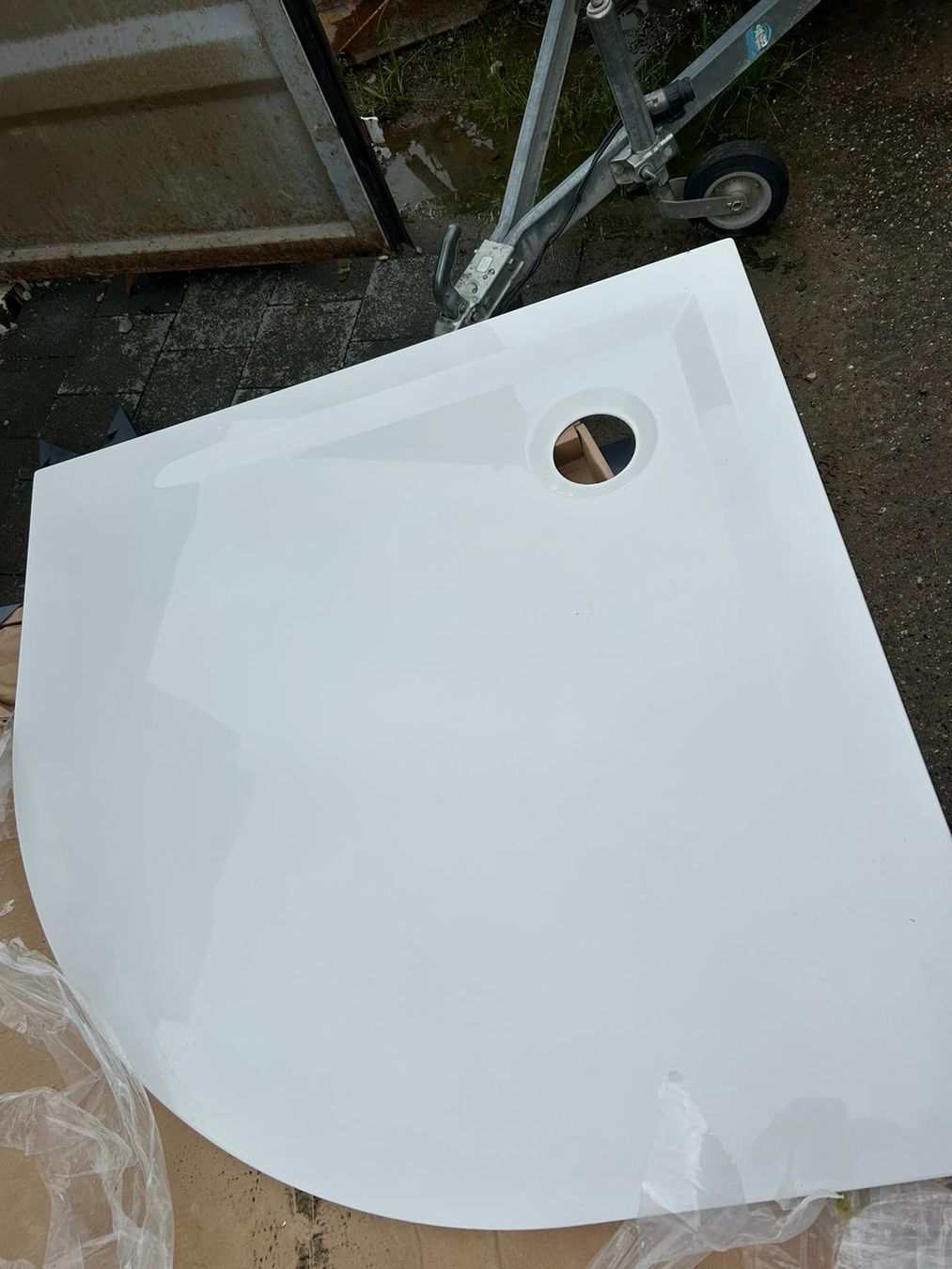 Docce: Duschwanne Eckduschtasse Viertelkreis Neu 90x90cm – Nuovo (secondo la descrizione) da Schötz venduto da Dachs1234