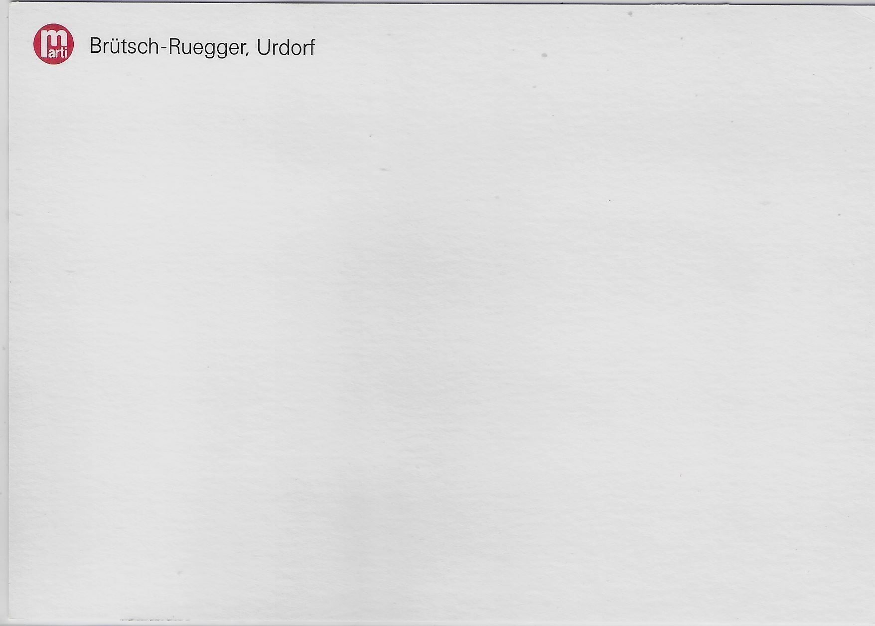 Cartoline postali: Flugaufnahme Brütsch-Ruegger Urdorf – Antico da Ettingen venduto da Kartenplanet 1