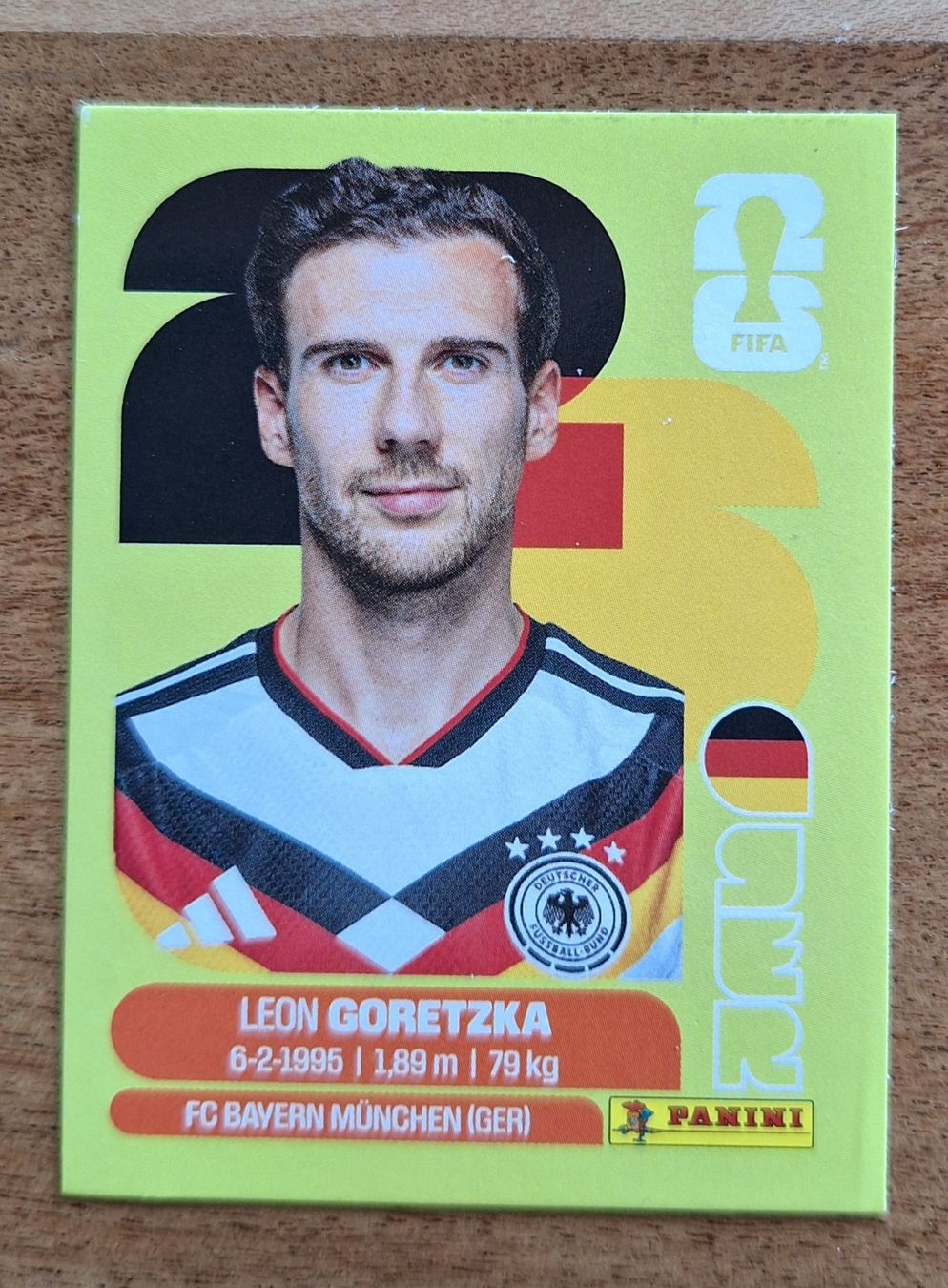 Panini Sammelbilder & Trading cards: Panini Léon Goretzka GER 14 – Neu (gemäss Beschreibung) aus Romanens von Crocette