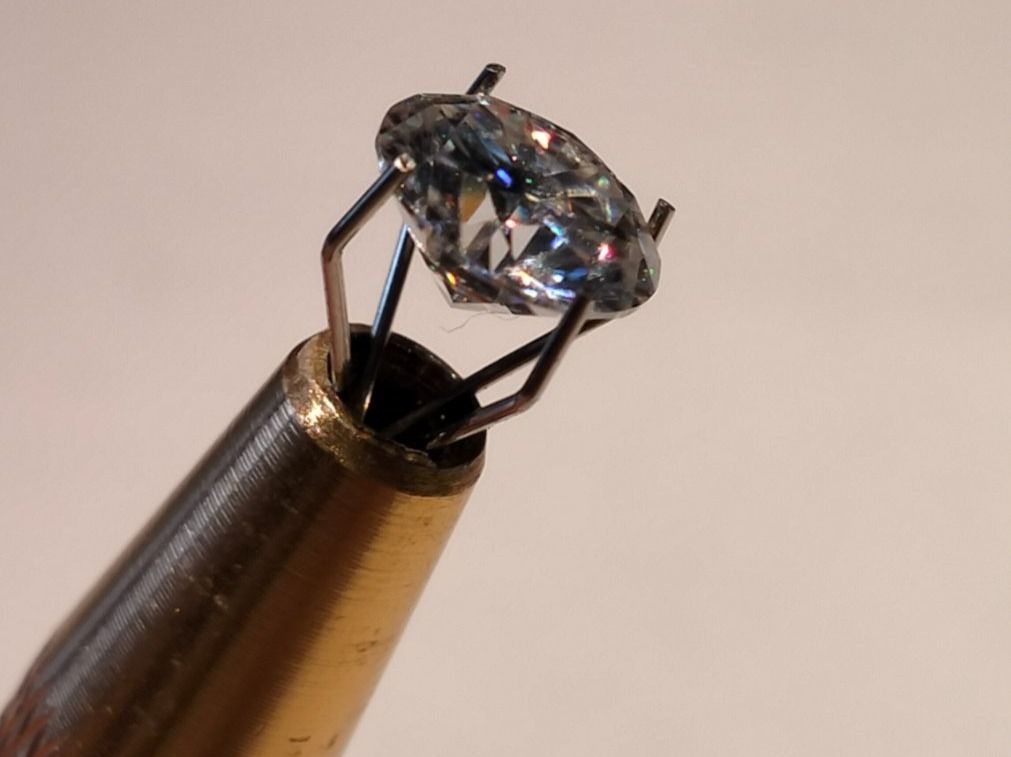 Edelsteine: Moissanit 1.5ct, 7.5mm – Neu (gemäss Beschreibung) aus Uerkheim von Justi.y 1