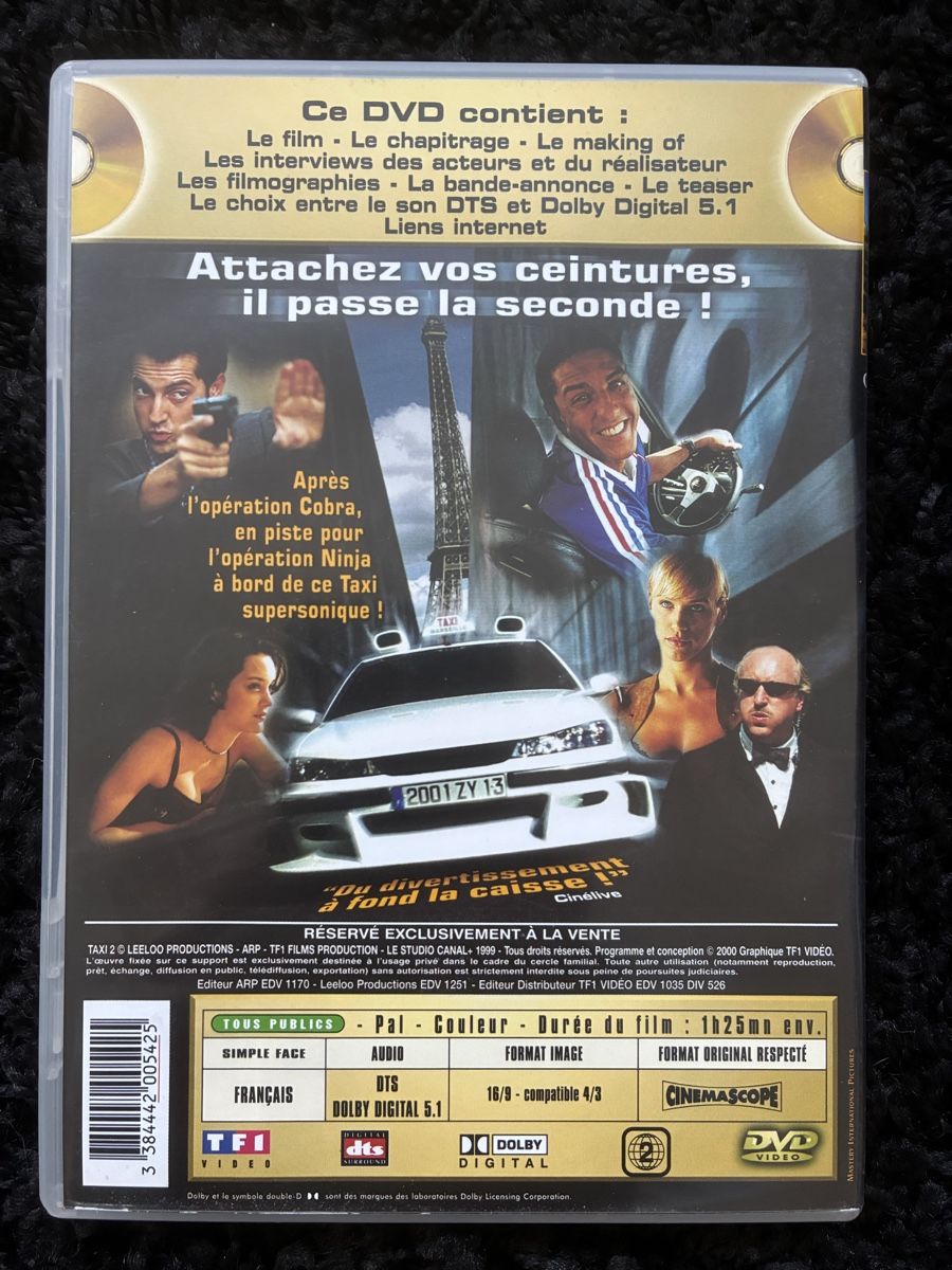 Alle DVDs: DVD Taxi 2 – Gebraucht aus Neyruz FR von Shcc17 1
