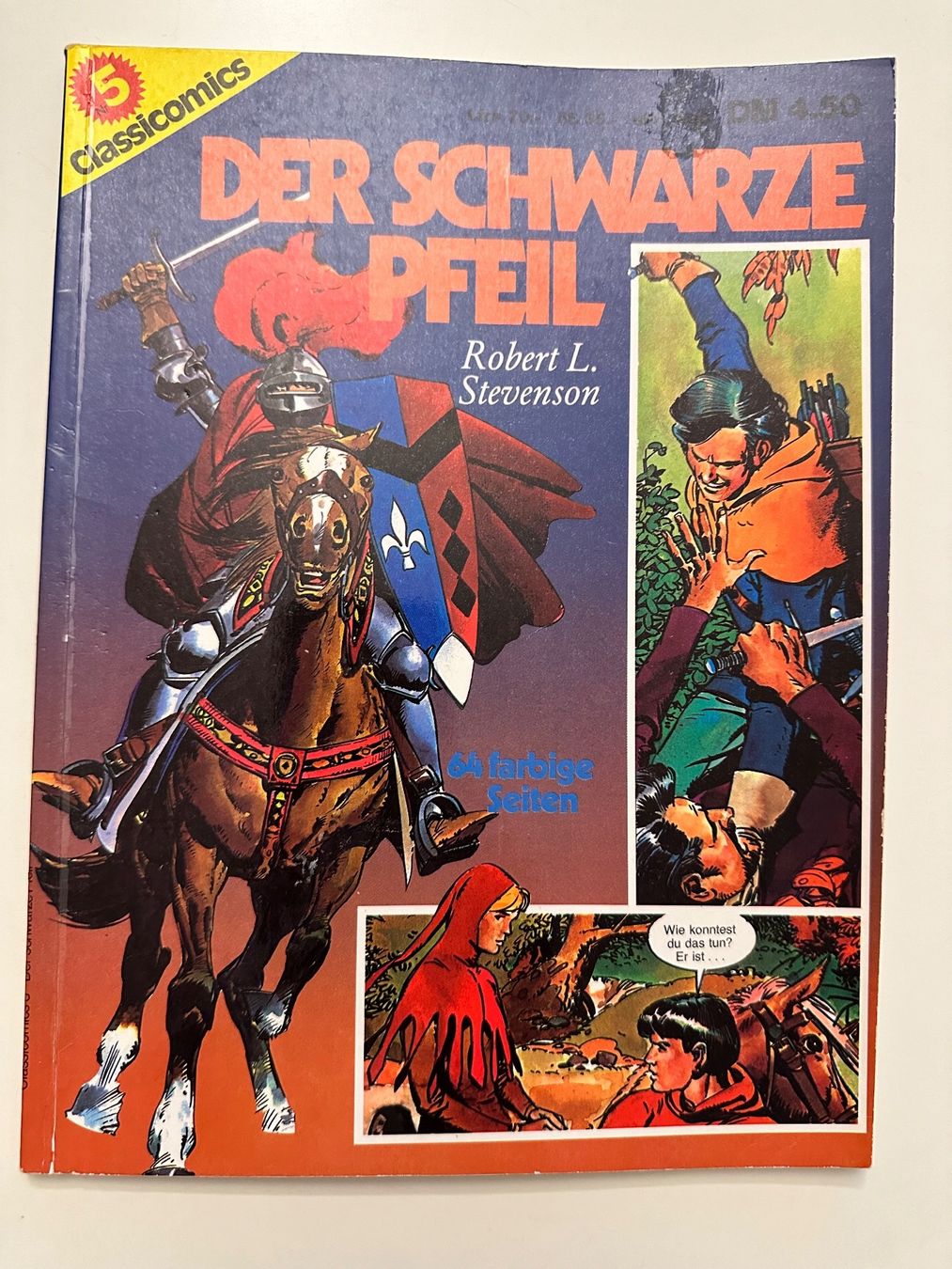 Comics: CLASSICOMICS 5 DER SCHWARZE PFEIL – Gebraucht aus Münsingen von Ganjam