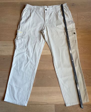 Bernwalt Cargo Hose Beige W34 Herren Baumwolle Outdoor