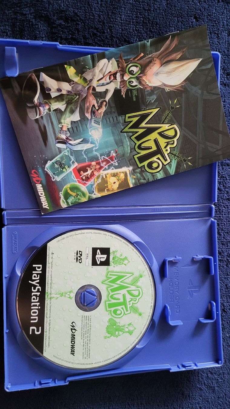 Spiele: Dr.Muto / Playstation 2 Spiel Kompl. – Neu (gemäss Beschreibung) aus Biel/Bienne von Retrohr 1