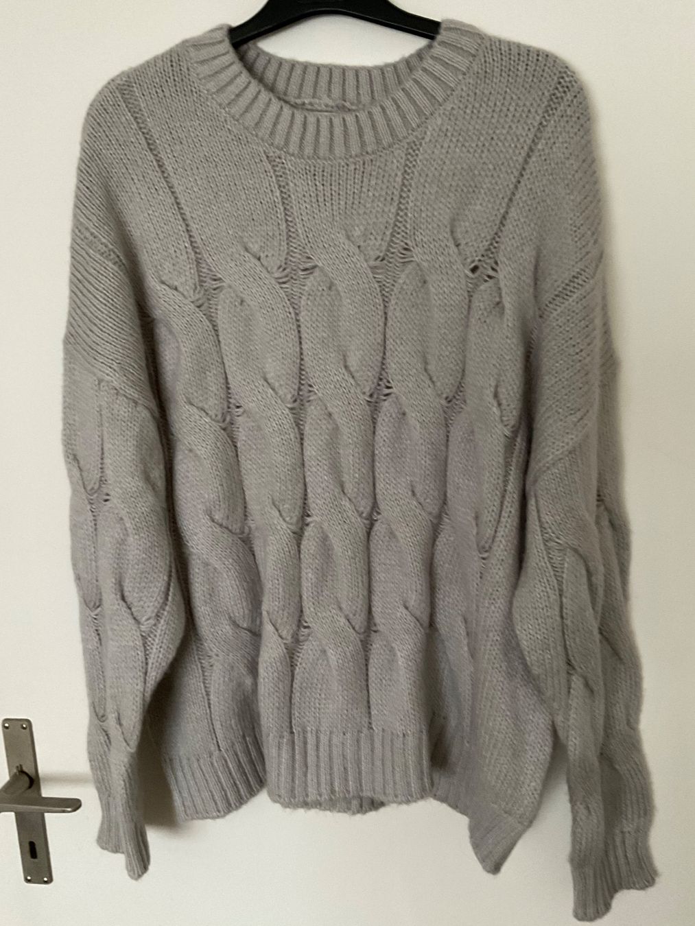 Maglioni & Felpe: PAPAYA oversize Pullover Gr L/XL Hellgrau Neuwertig – Nuovo (secondo la descrizione) da Urdorf venduto da alda02 1