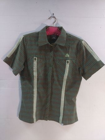 Chemise Nike ACG à carreaux style bucheron, Vintage L Woman