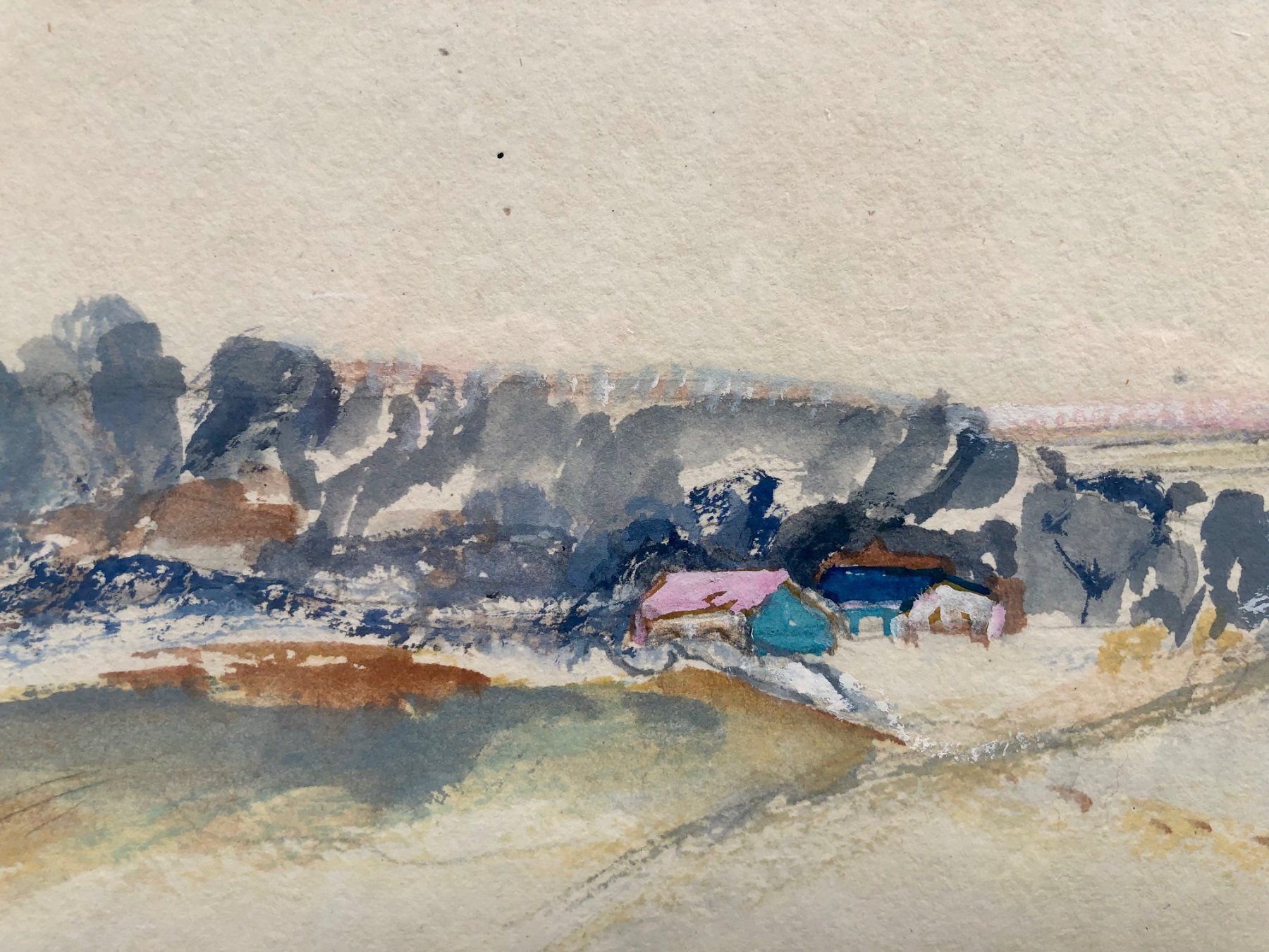 Dipinti: Aquarell von Meta Bruppacher / Winterthur – Usato da Winterthur venduto da Barunggeli 2